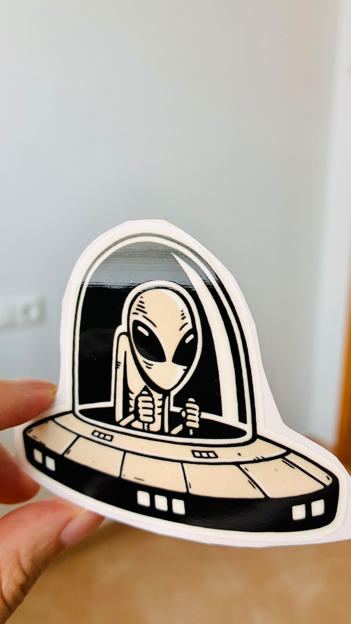 PEGATINA / STICKER OVNI DTF UV