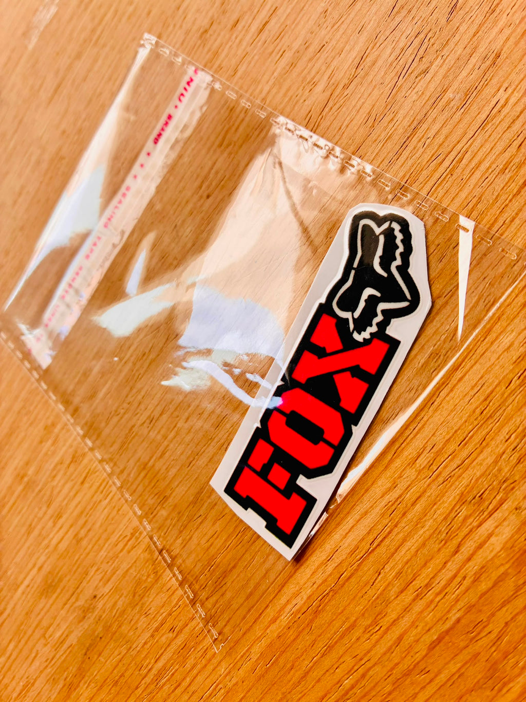 PEGATINA / STICKER FOX DTF UV