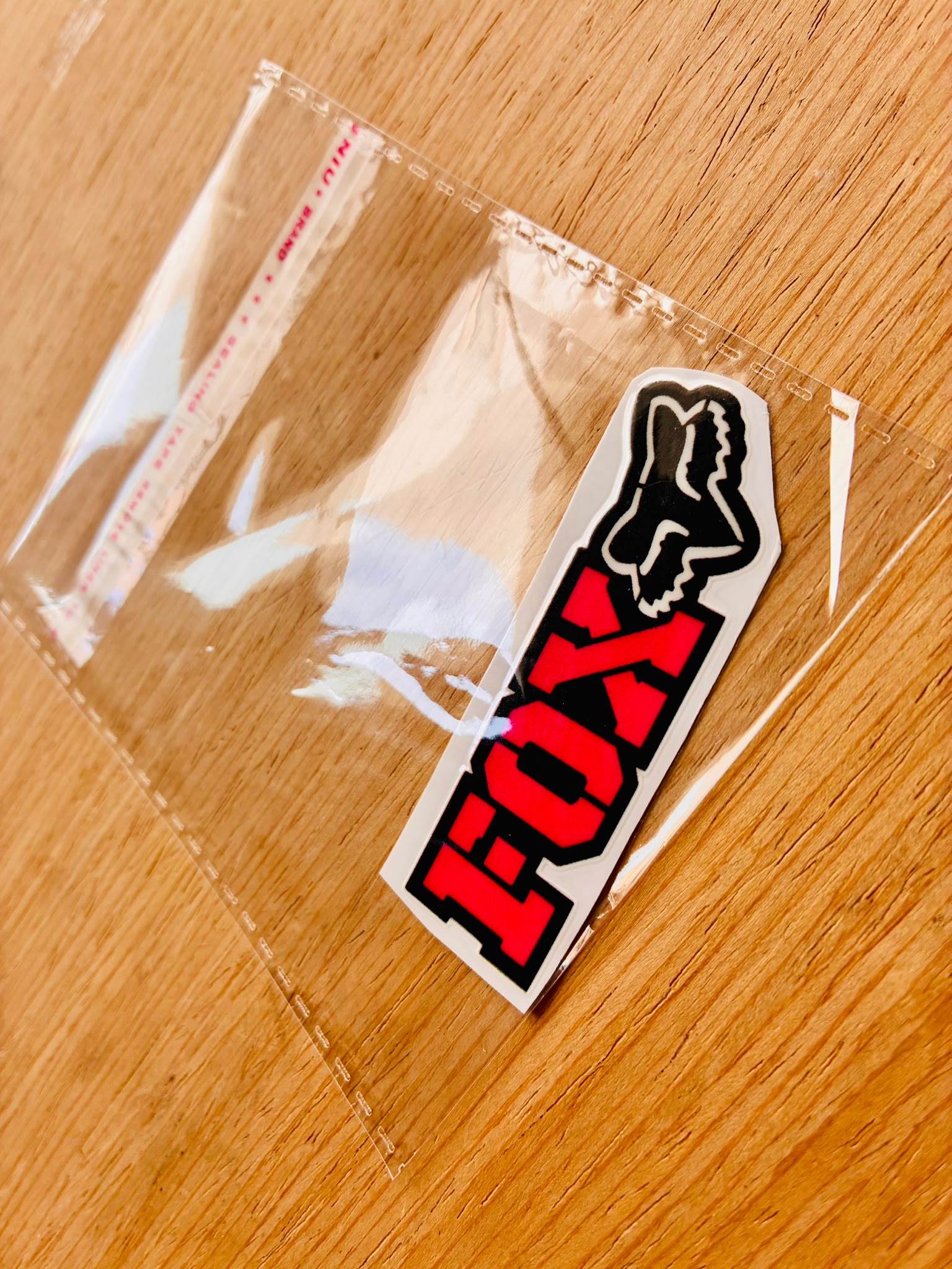 PEGATINA / STICKER FOX DTF UV