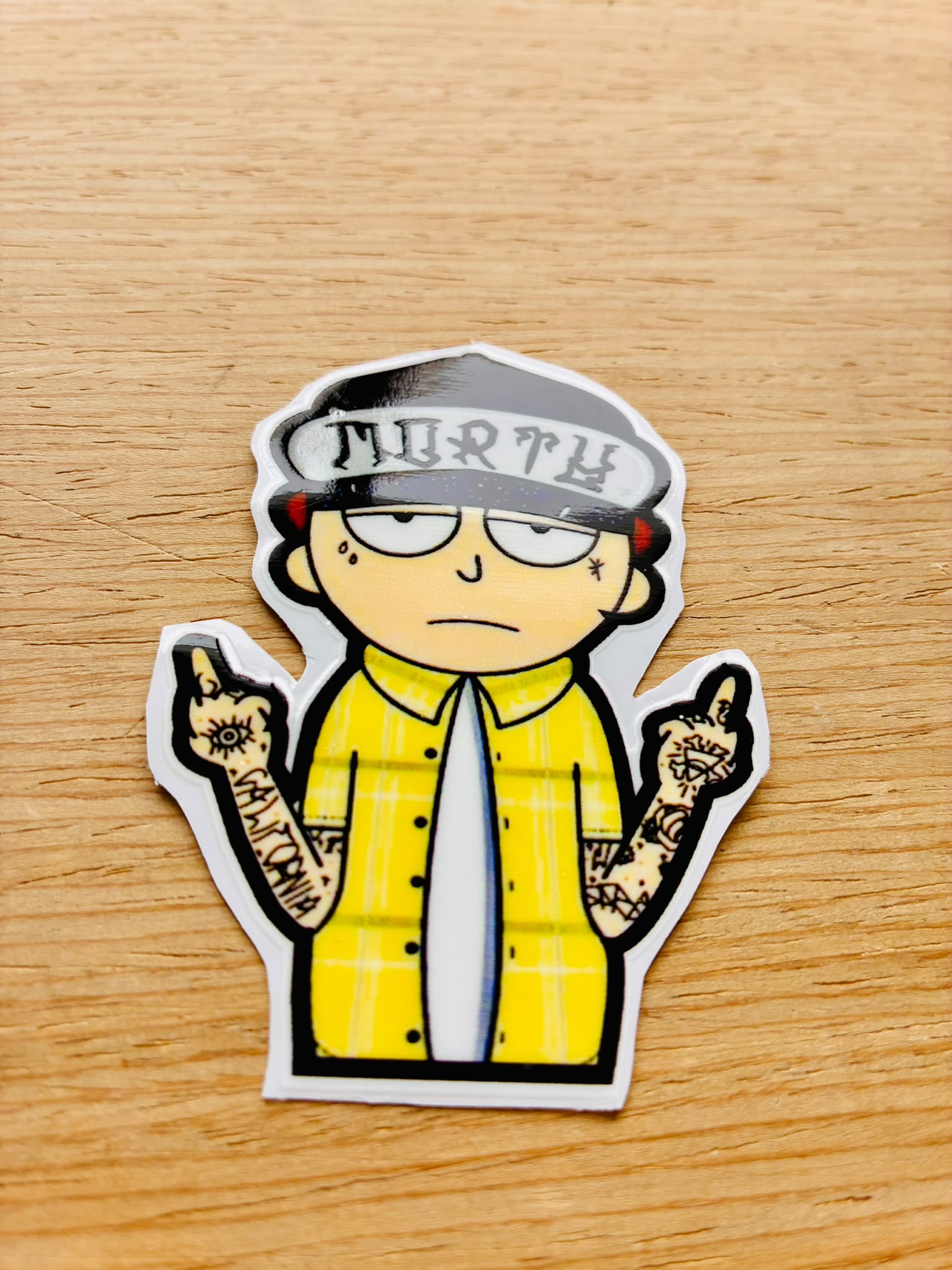 PEGATINA / STICKER MORTYSTREET DTF UV