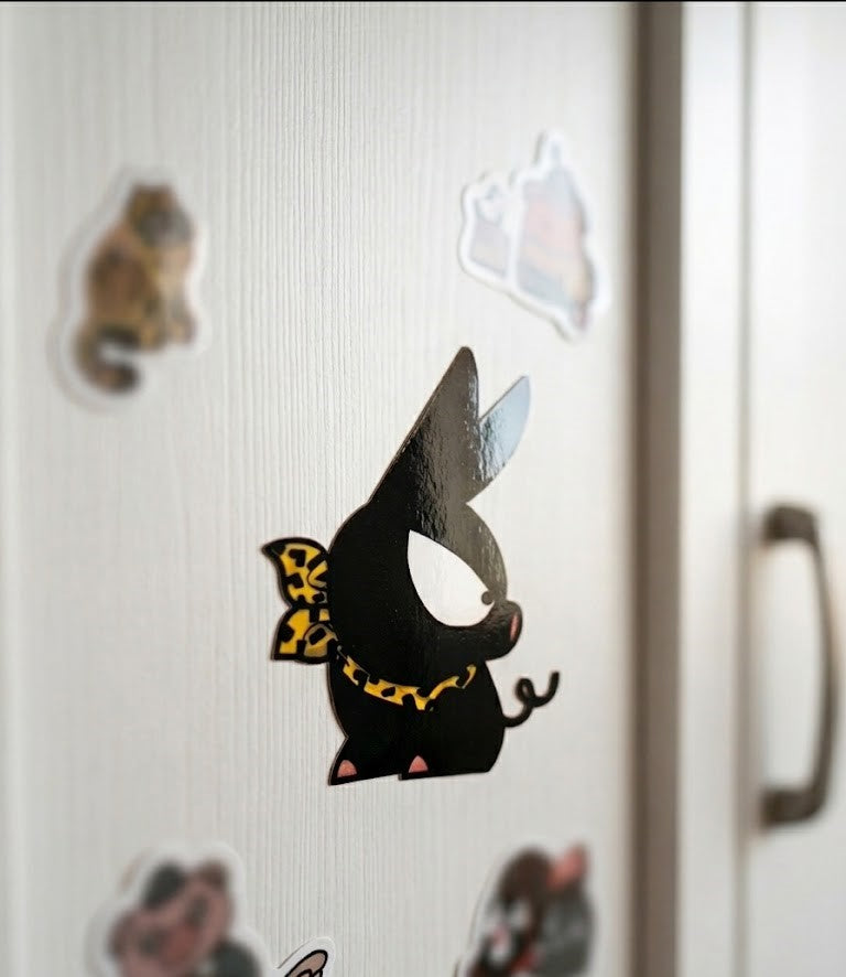 Sticker DTF UV "Street Piglet" – Street Edition