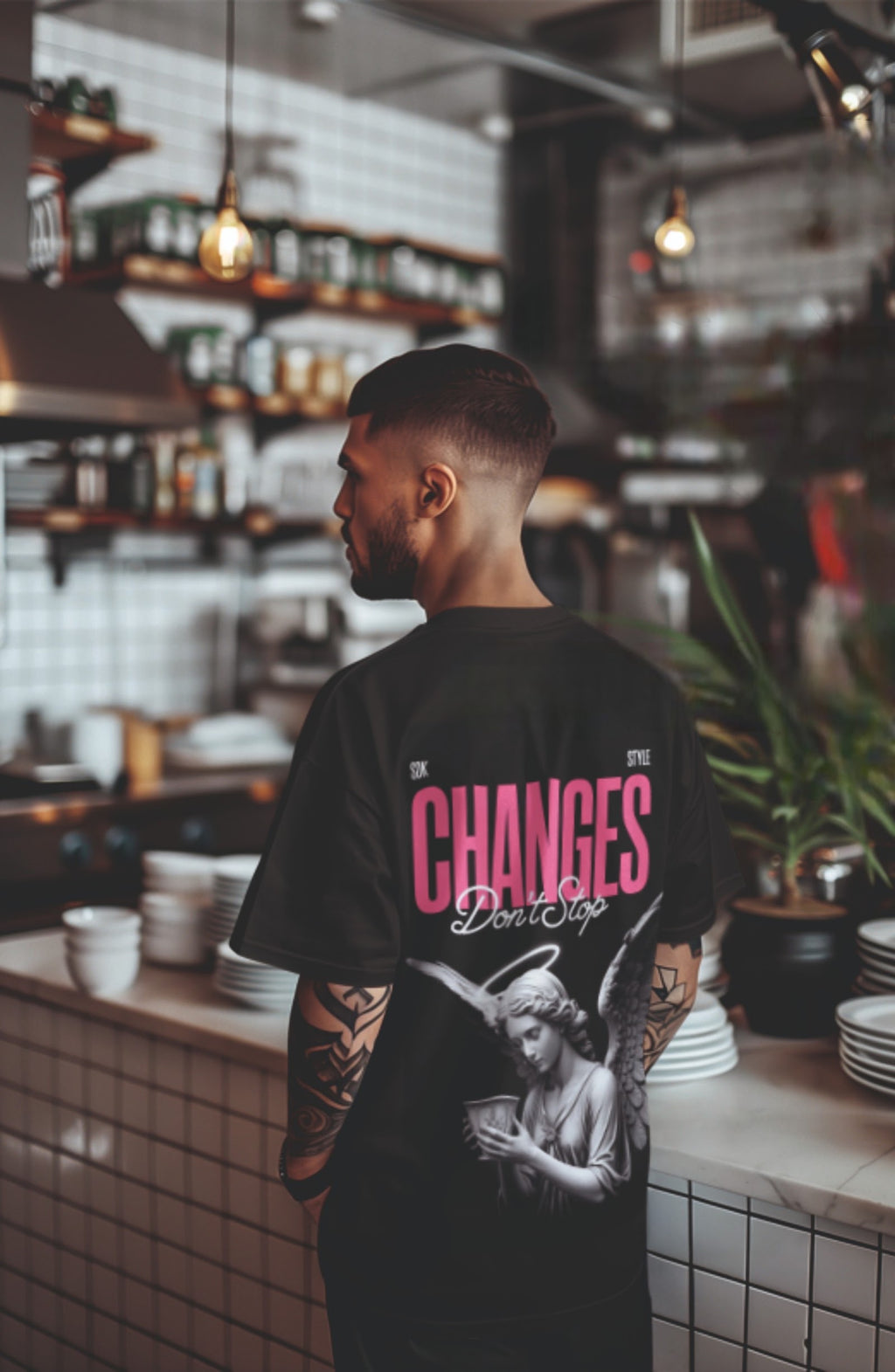 Camiseta Oversized Changes