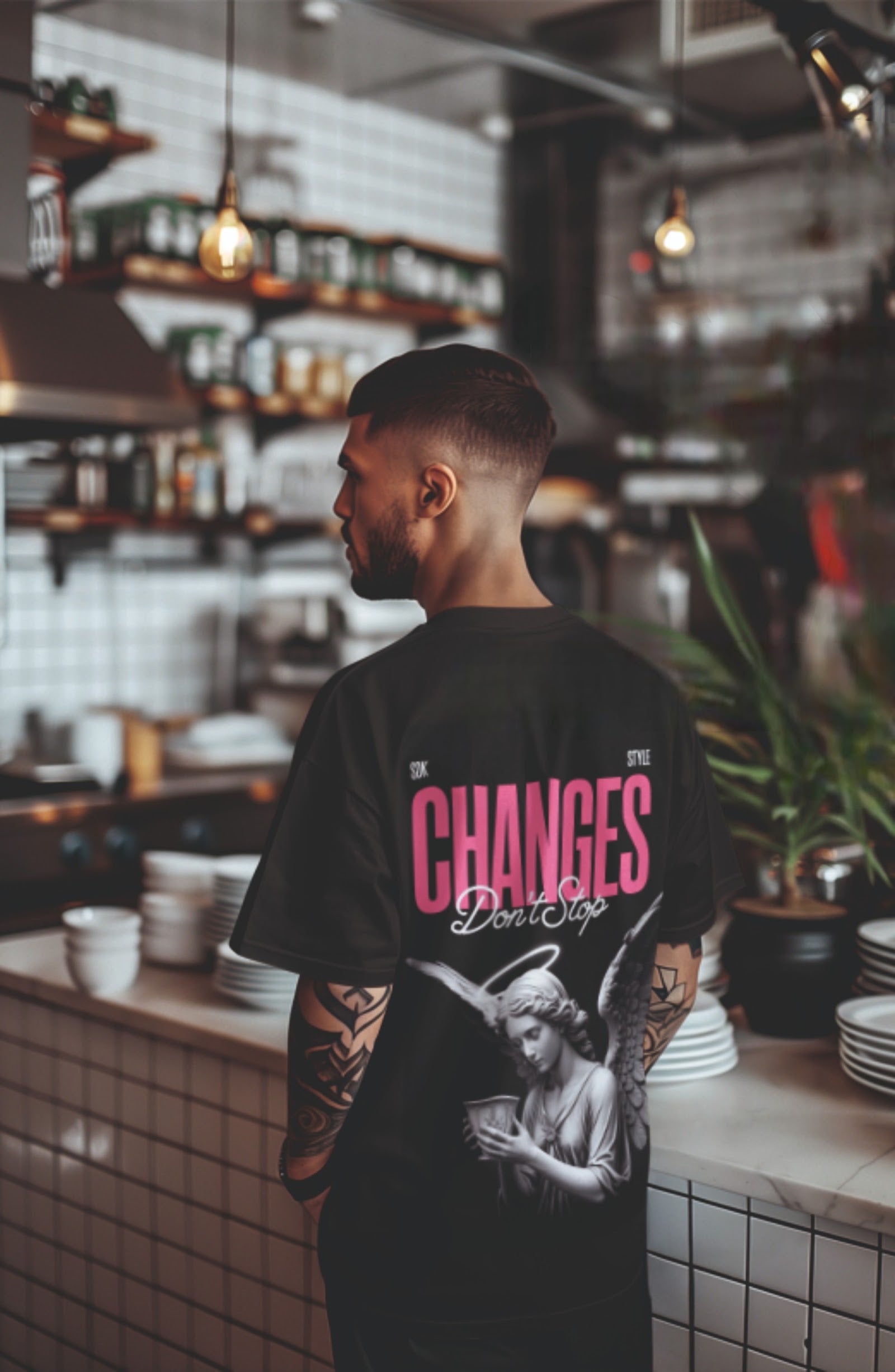 Camiseta Oversized Changes