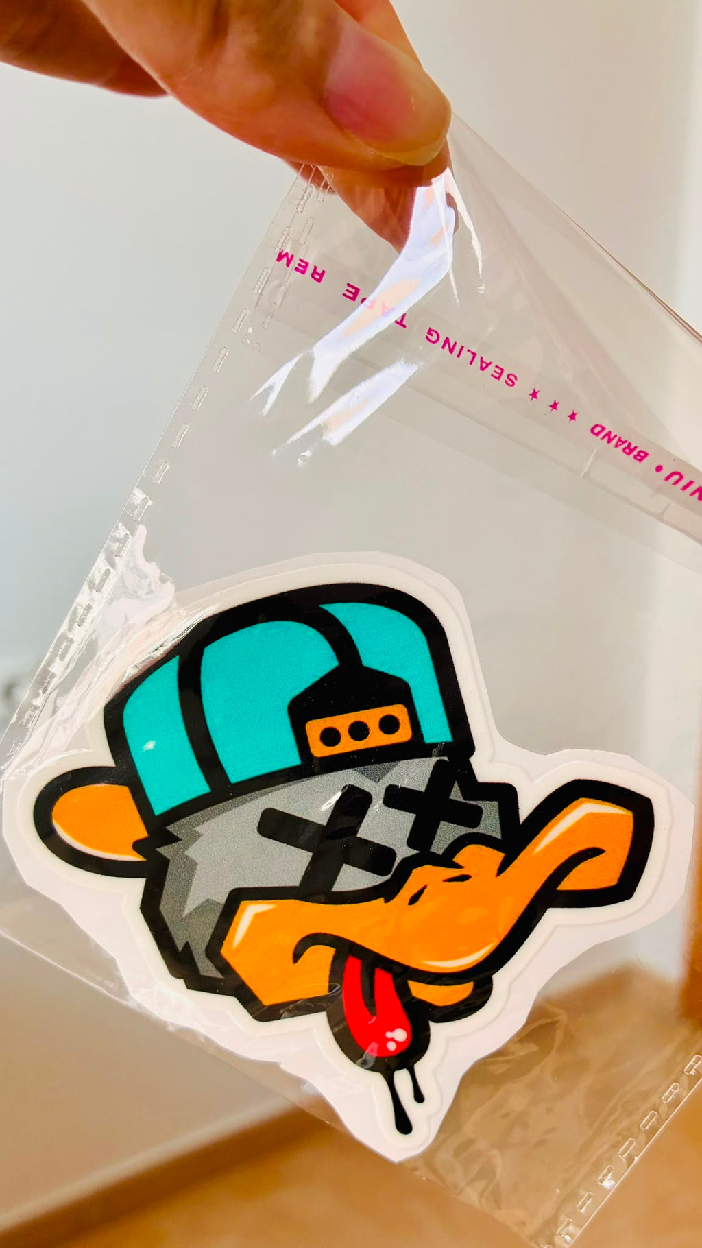 PEGATINA / STICKER CUAK DTF UV