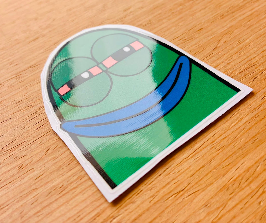 PEGATINA / STICKER PEZCOLOCADO DTF UV