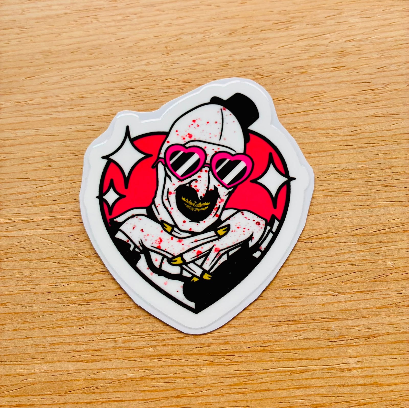 PEGATINA / STICKER PAYASO DTF UV