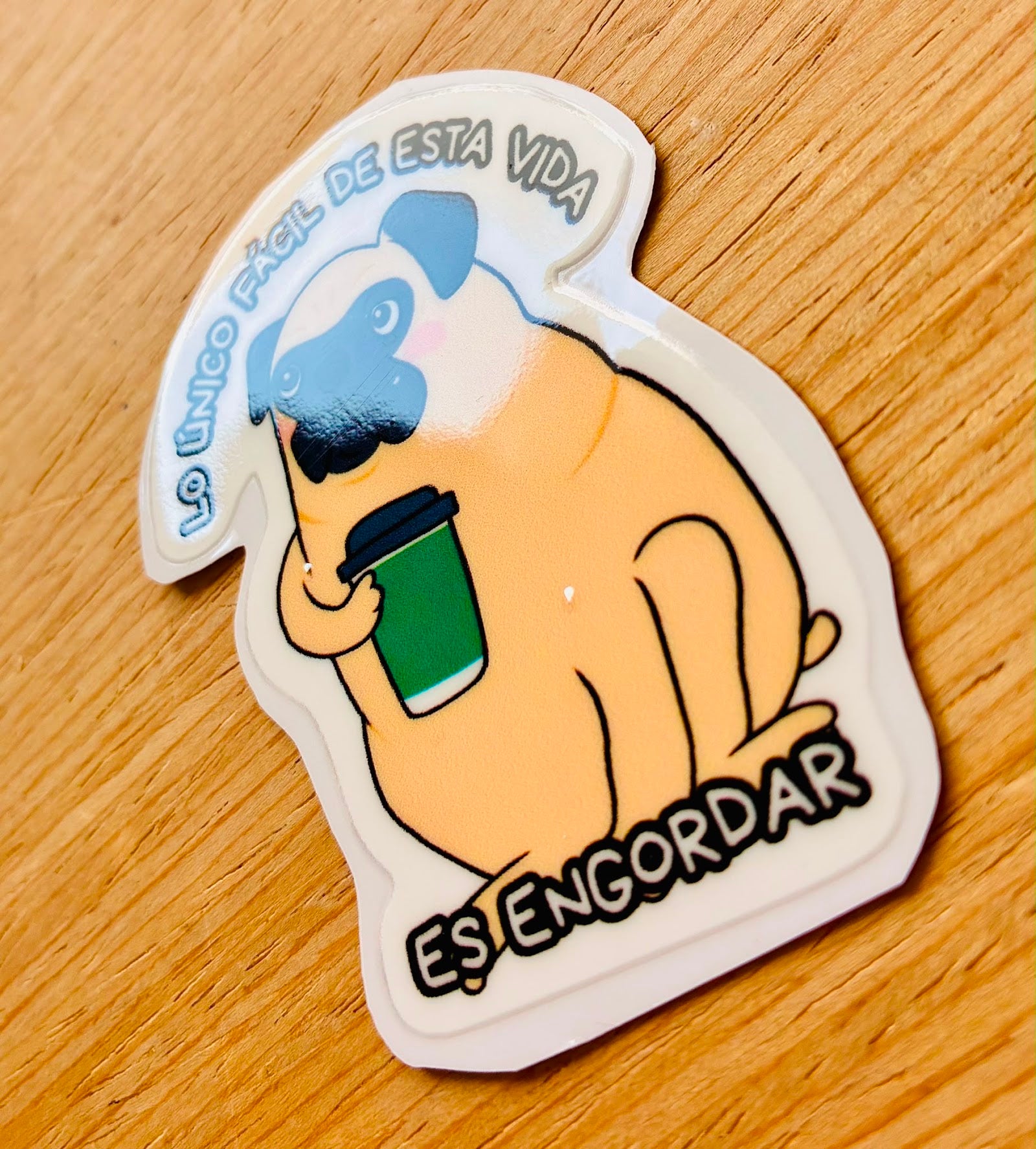 PEGATINA / STICKER PUGGG DTF UV