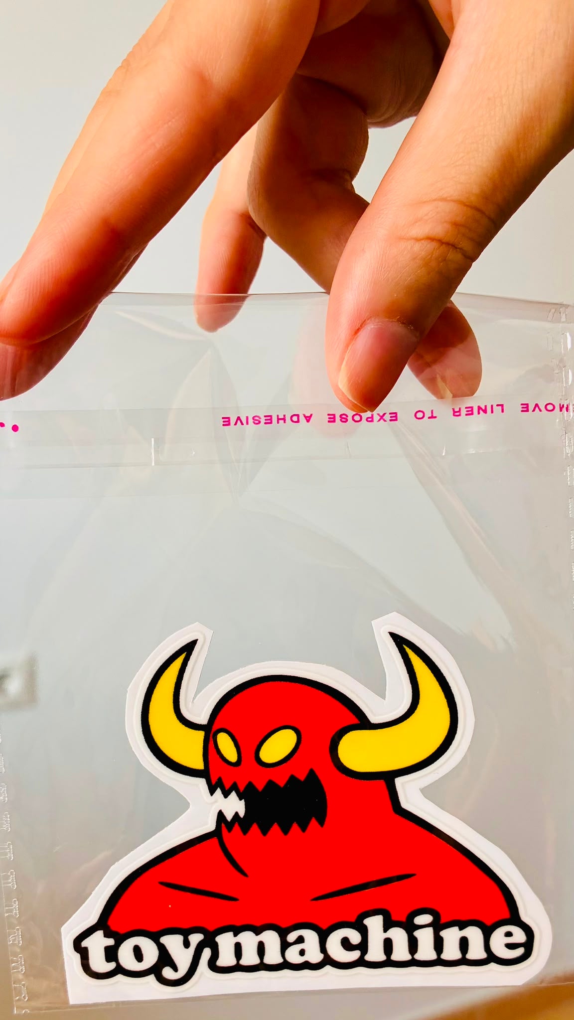 PEGATINA / STICKER TOY MACHINE DTF UV