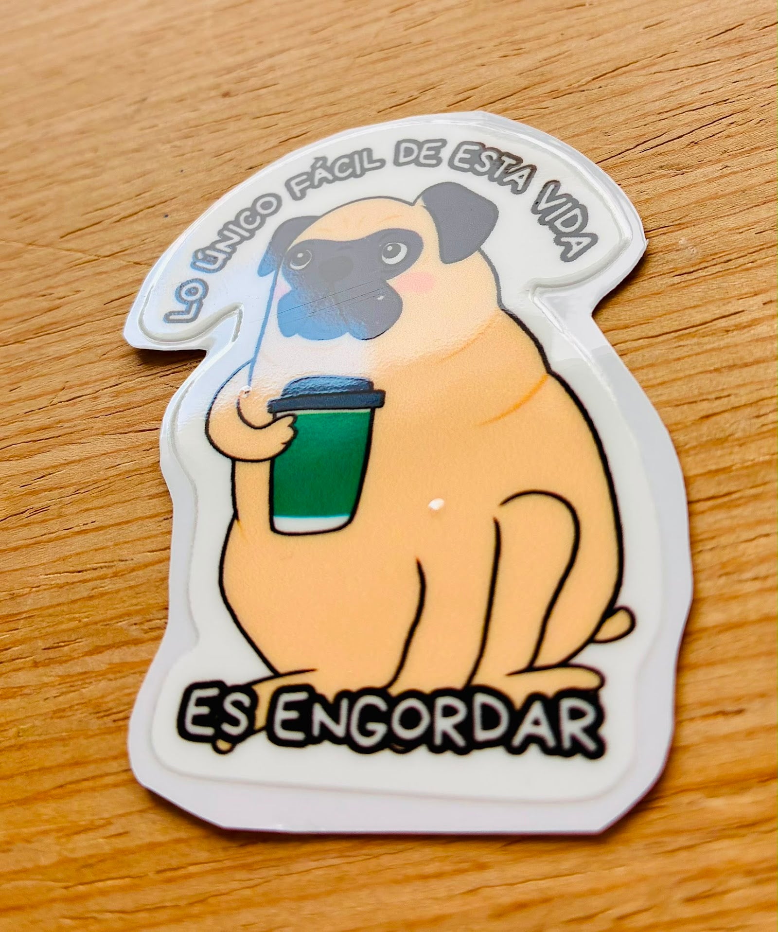 PEGATINA / STICKER PUGGG DTF UV