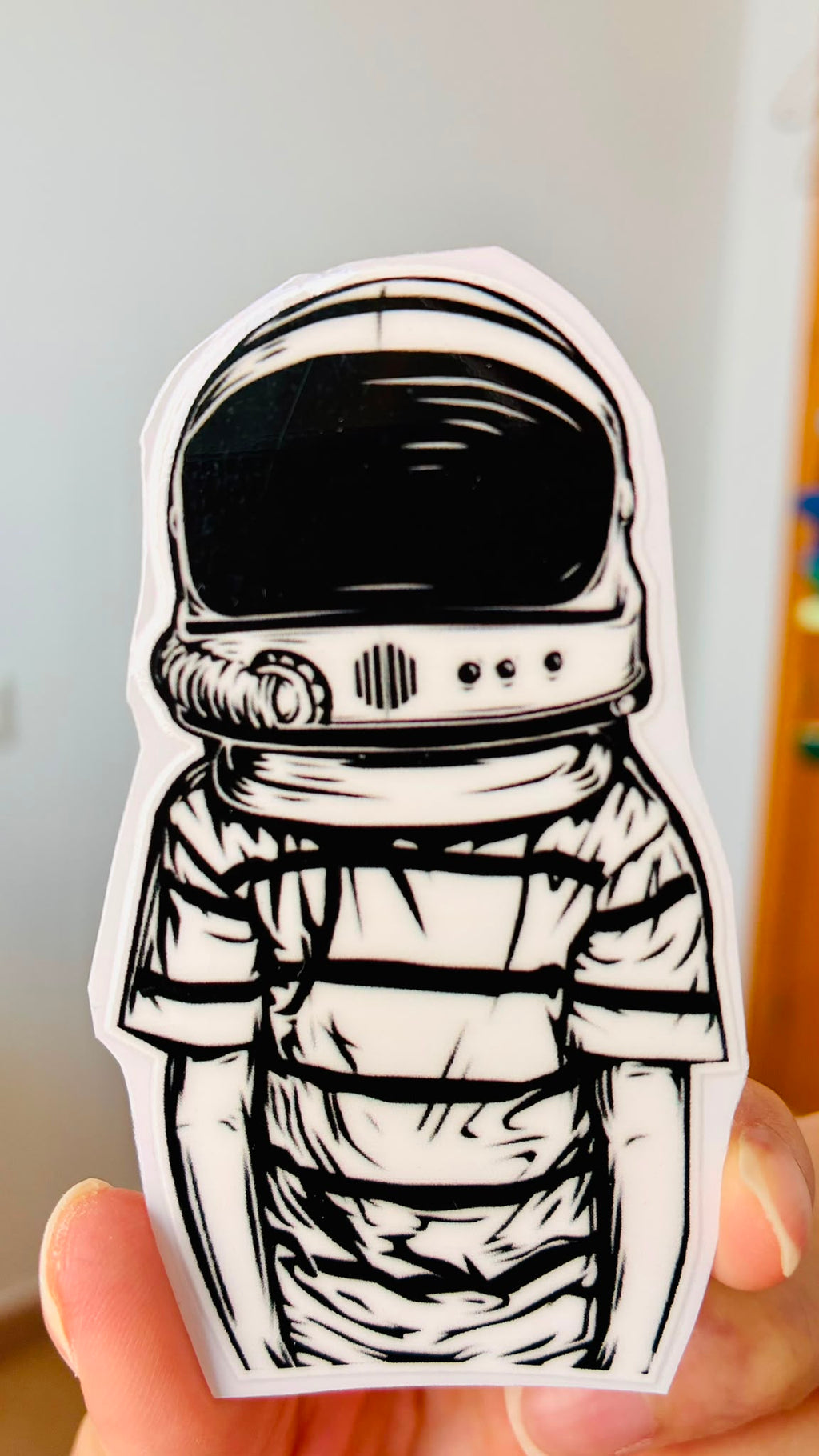 PEGATINA / STICKER ASTRONAUTA DTF UV