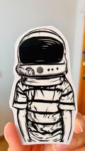 PEGATINA / STICKER ASTRONAUTA DTF UV
