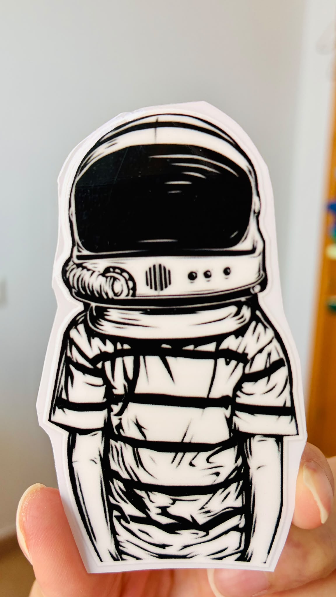 PEGATINA / STICKER ASTRONAUTA DTF UV
