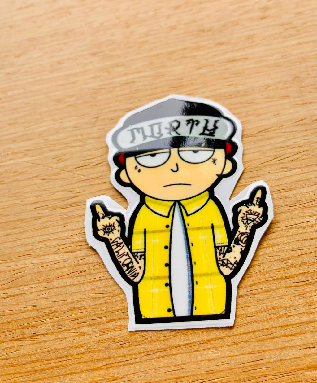 PEGATINA / STICKER MORTYSTREET DTF UV