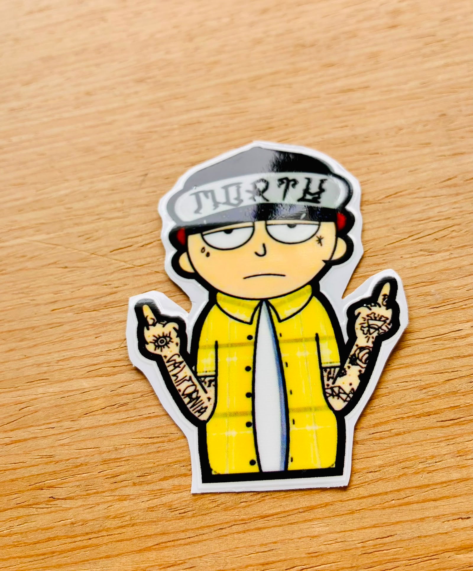 PEGATINA / STICKER MORTYSTREET DTF UV