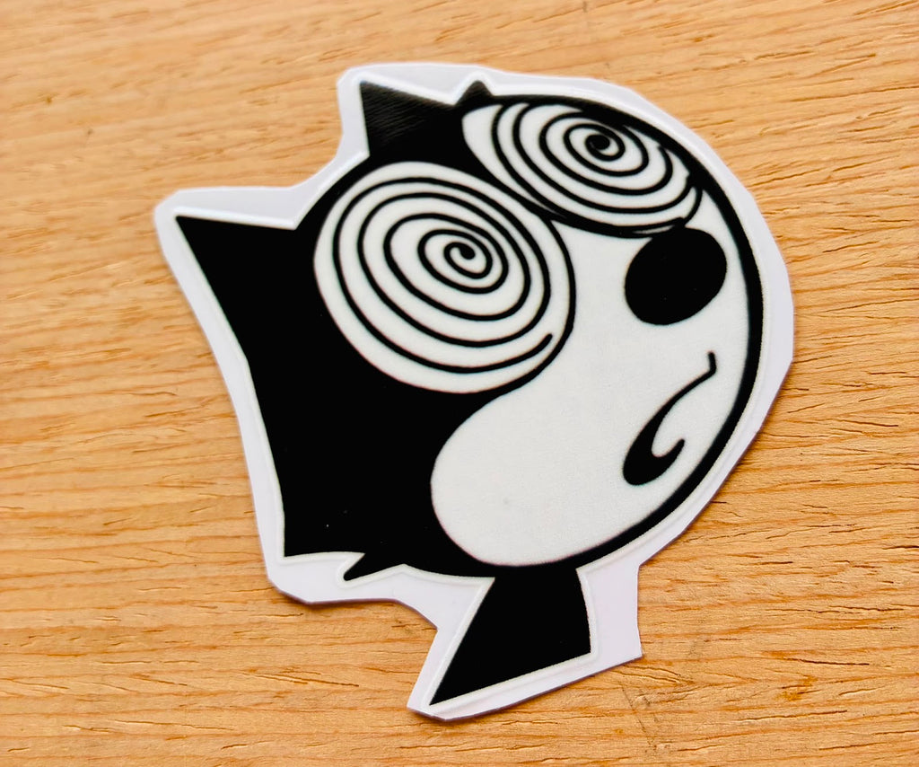 PEGATINA / STICKER FELIX HIPNOTIZADO DTF UV