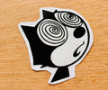 PEGATINA / STICKER FELIX HIPNOTIZADO DTF UV