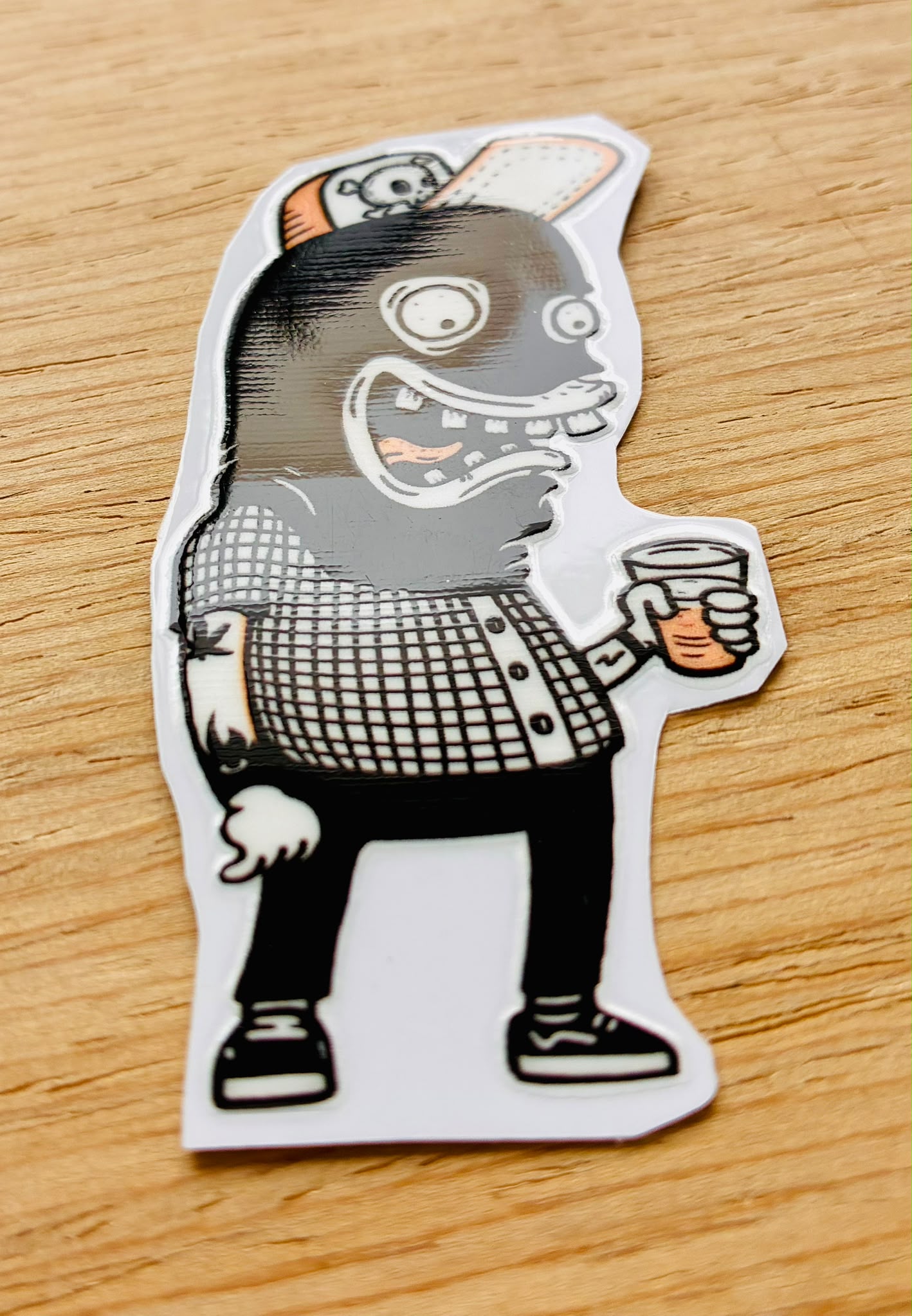PEGATINA / STICKER MALANDRO DTF UV