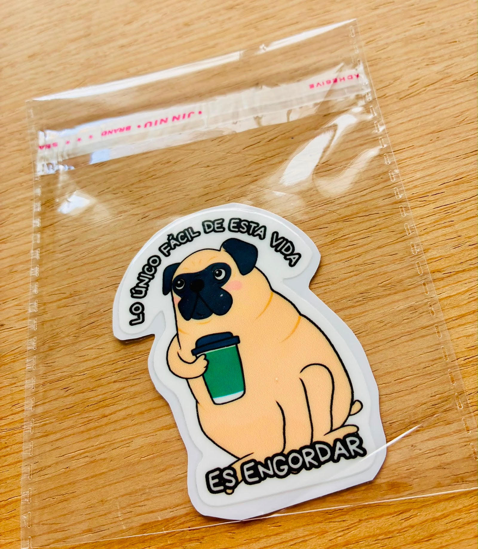 PEGATINA / STICKER PUGGG DTF UV