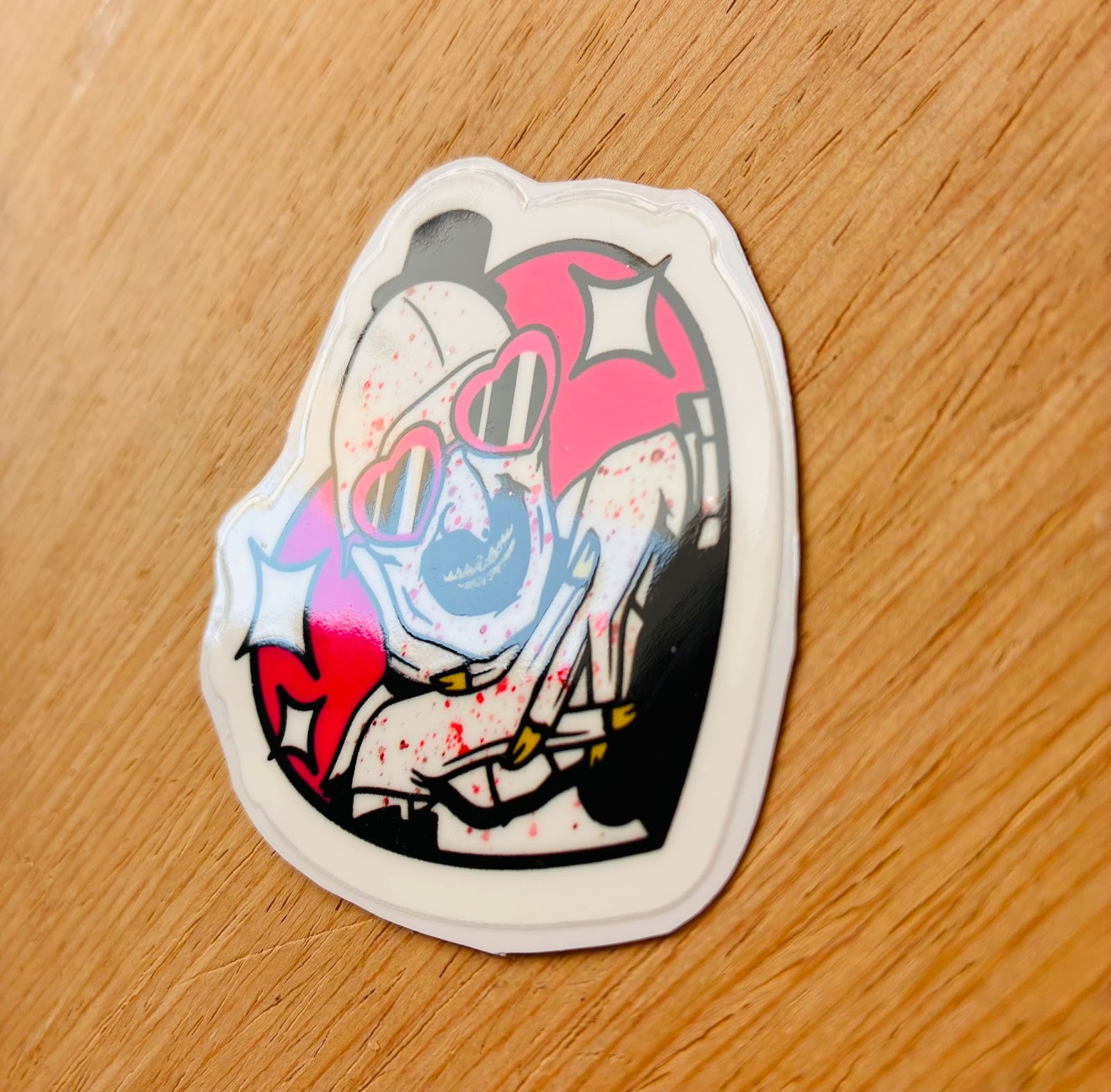 PEGATINA / STICKER PAYASO DTF UV