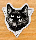 PEGATINA / STICKER GATO 4 OJOS DTF UV