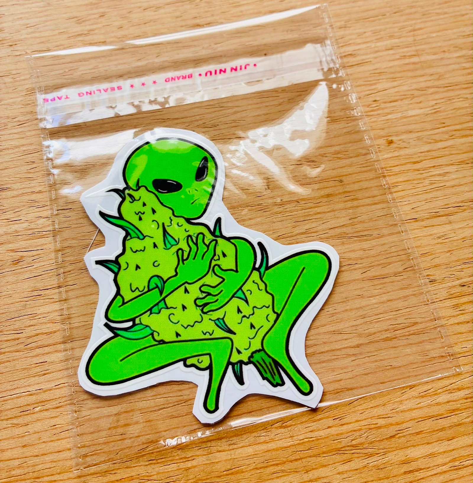 PEGATINA / STICKER ALIEN COGOLLO DTF UV