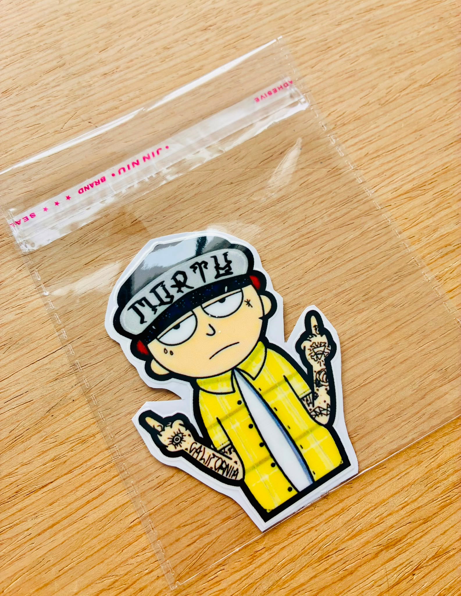 PEGATINA / STICKER MORTYSTREET DTF UV