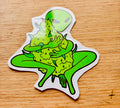 PEGATINA / STICKER ALIEN COGOLLO DTF UV