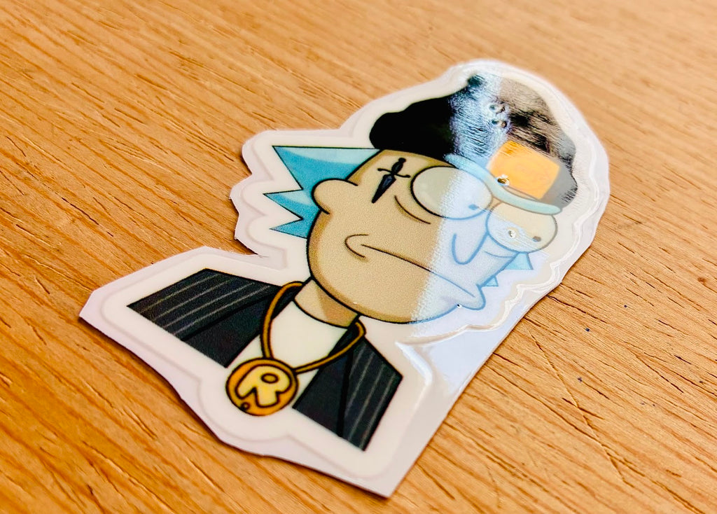 PEGATINA / STICKER RICK DTF UV