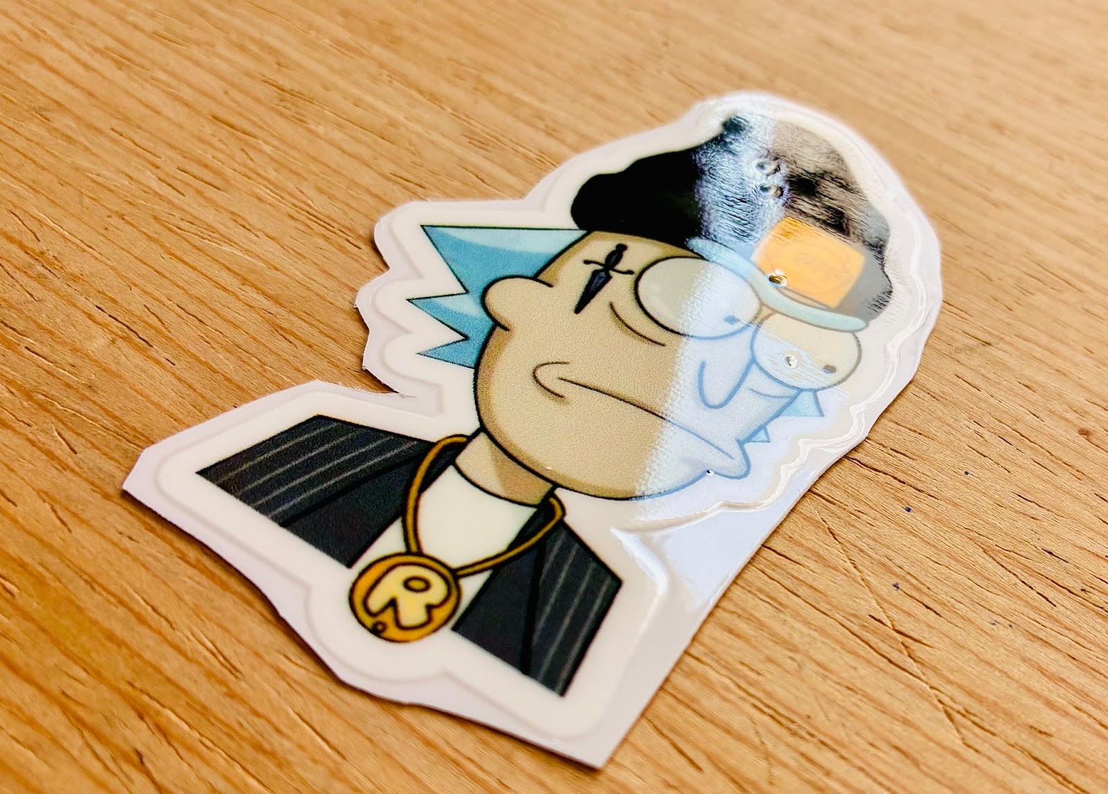 PEGATINA / STICKER RICK DTF UV