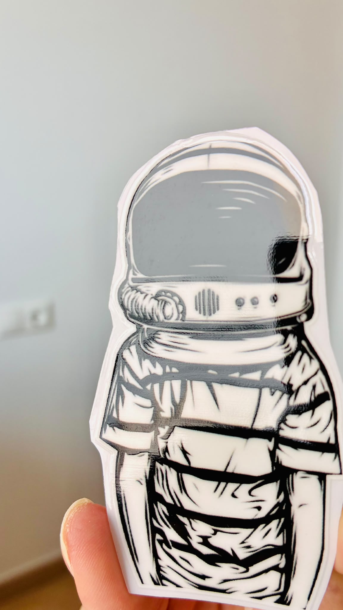 PEGATINA / STICKER ASTRONAUTA DTF UV