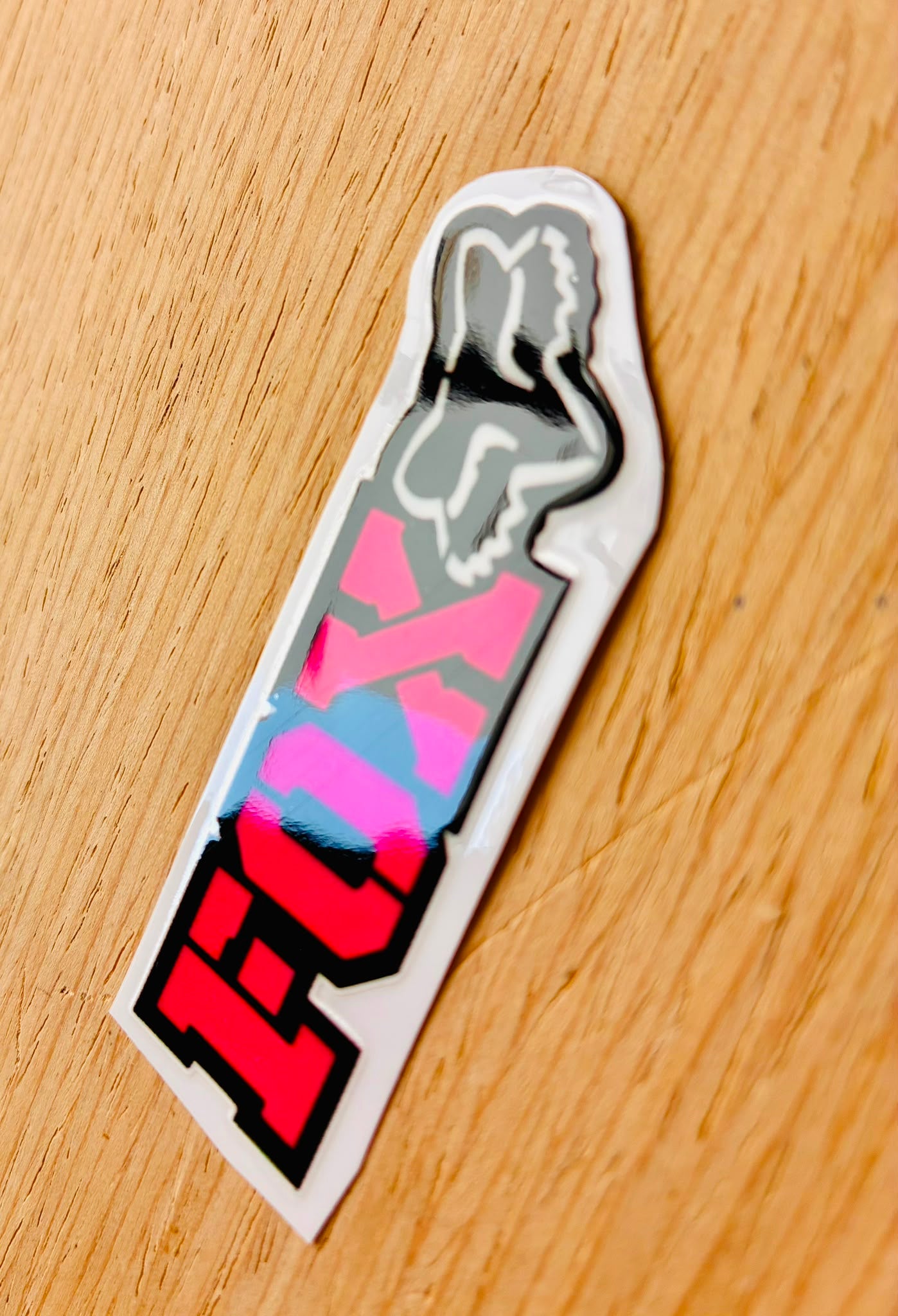PEGATINA / STICKER FOX DTF UV