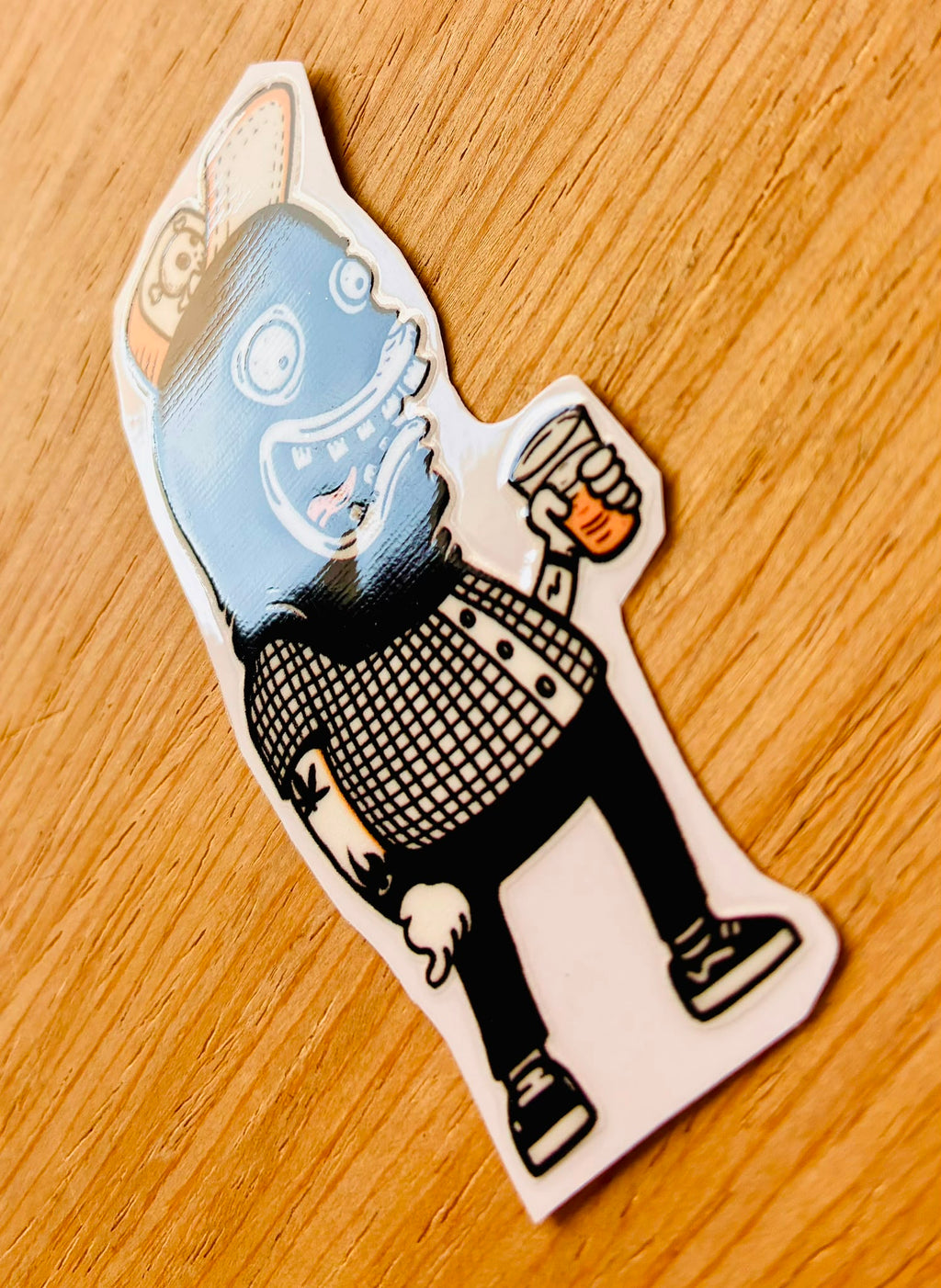 PEGATINA / STICKER MALANDRO DTF UV