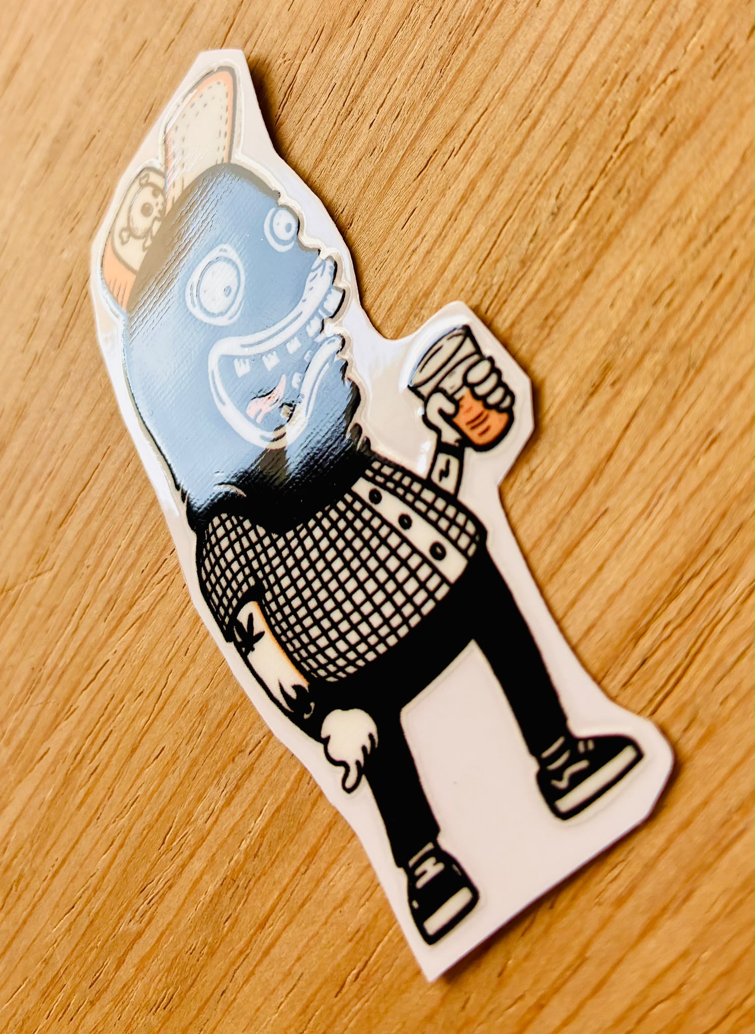 PEGATINA / STICKER MALANDRO DTF UV