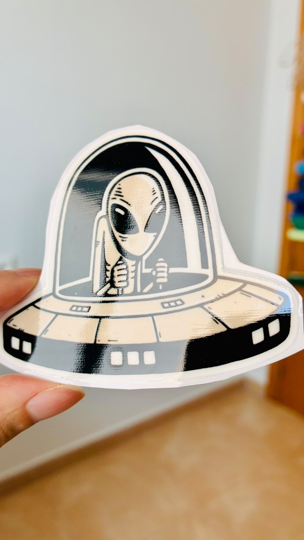PEGATINA / STICKER OVNI DTF UV