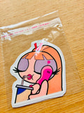 Sticker DTF UV "CHICA BOMBOM" – Soft Edition