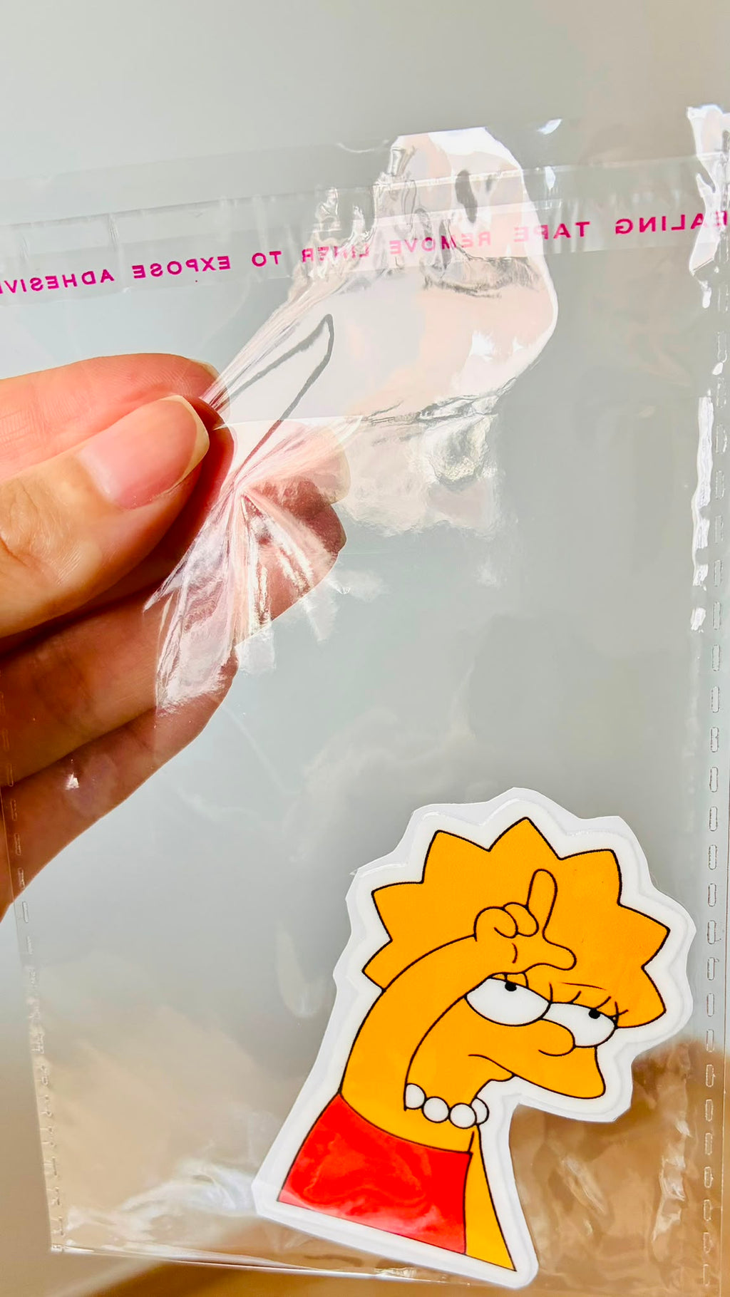 Sticker DTF UV "Lissaaa" – Soft Edition