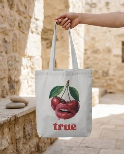Tote Bag "True Cherry Lips"