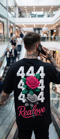 Camiseta Oversize "Realove 444" – 210g Premium Streetwear