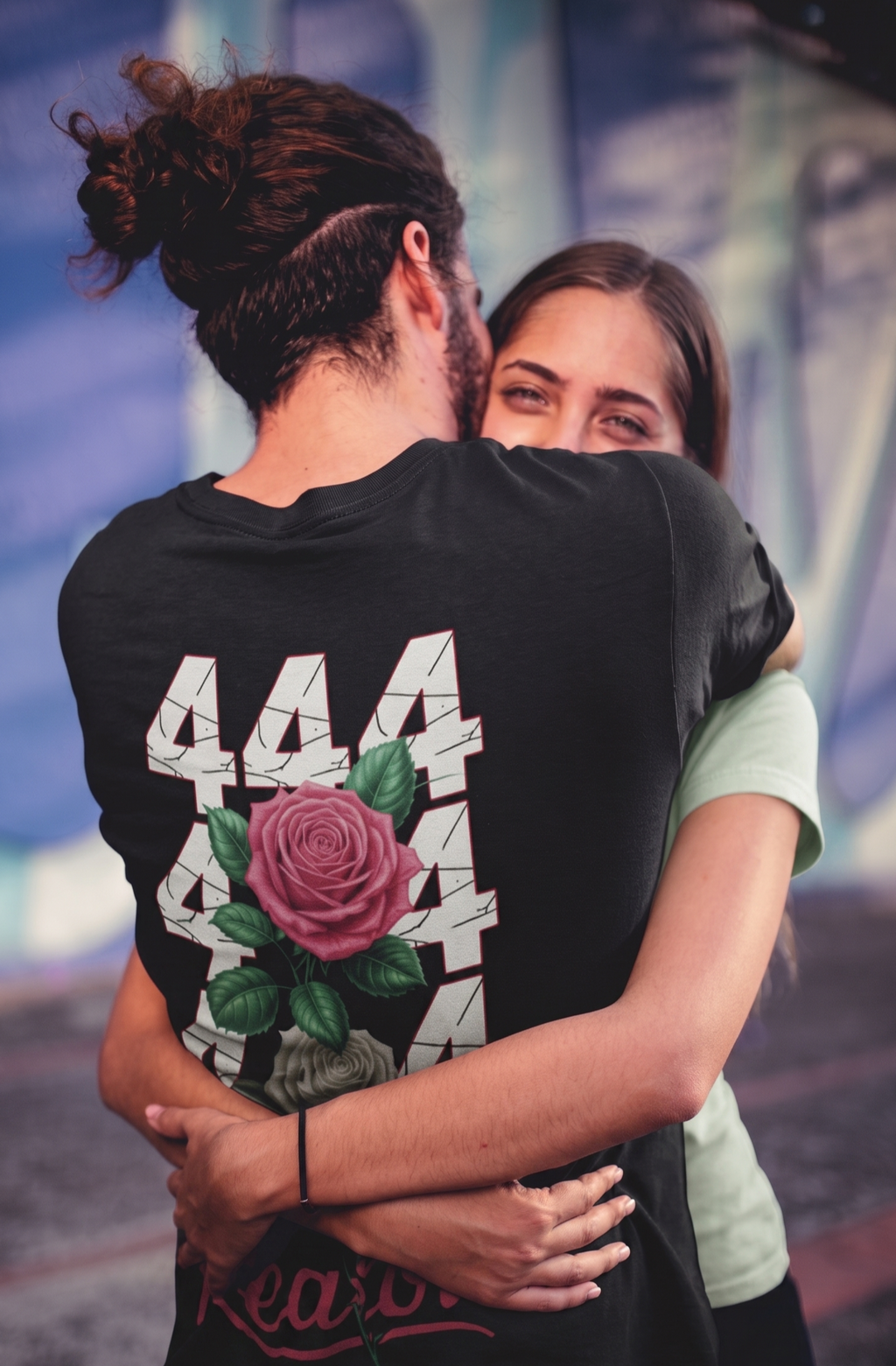 Camiseta Oversize "Realove 444" – 210g Premium Streetwear