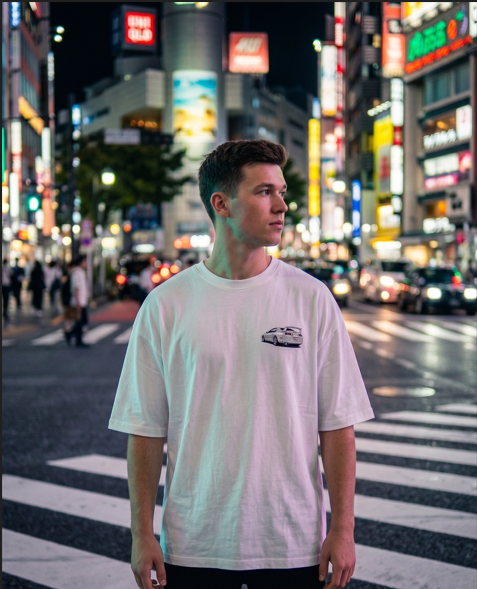 Camiseta Oversized — "Japanese Legend" (JDM Icon)