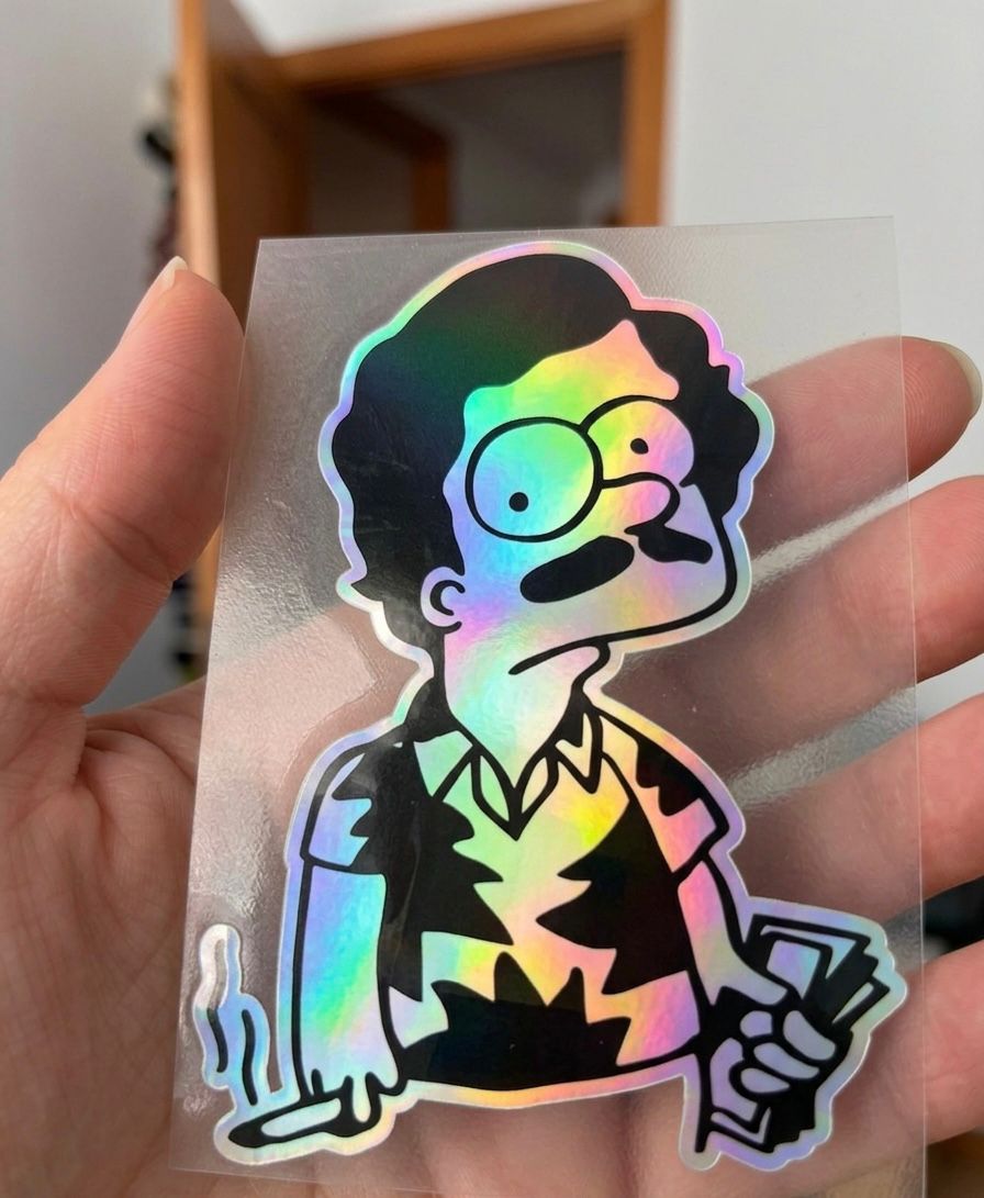 Sticker Mashup - Estilo Dibujo Animado Retro