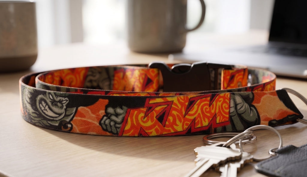 Lanyard Streetwear "Mad Gorilla" – Edición Limitada
