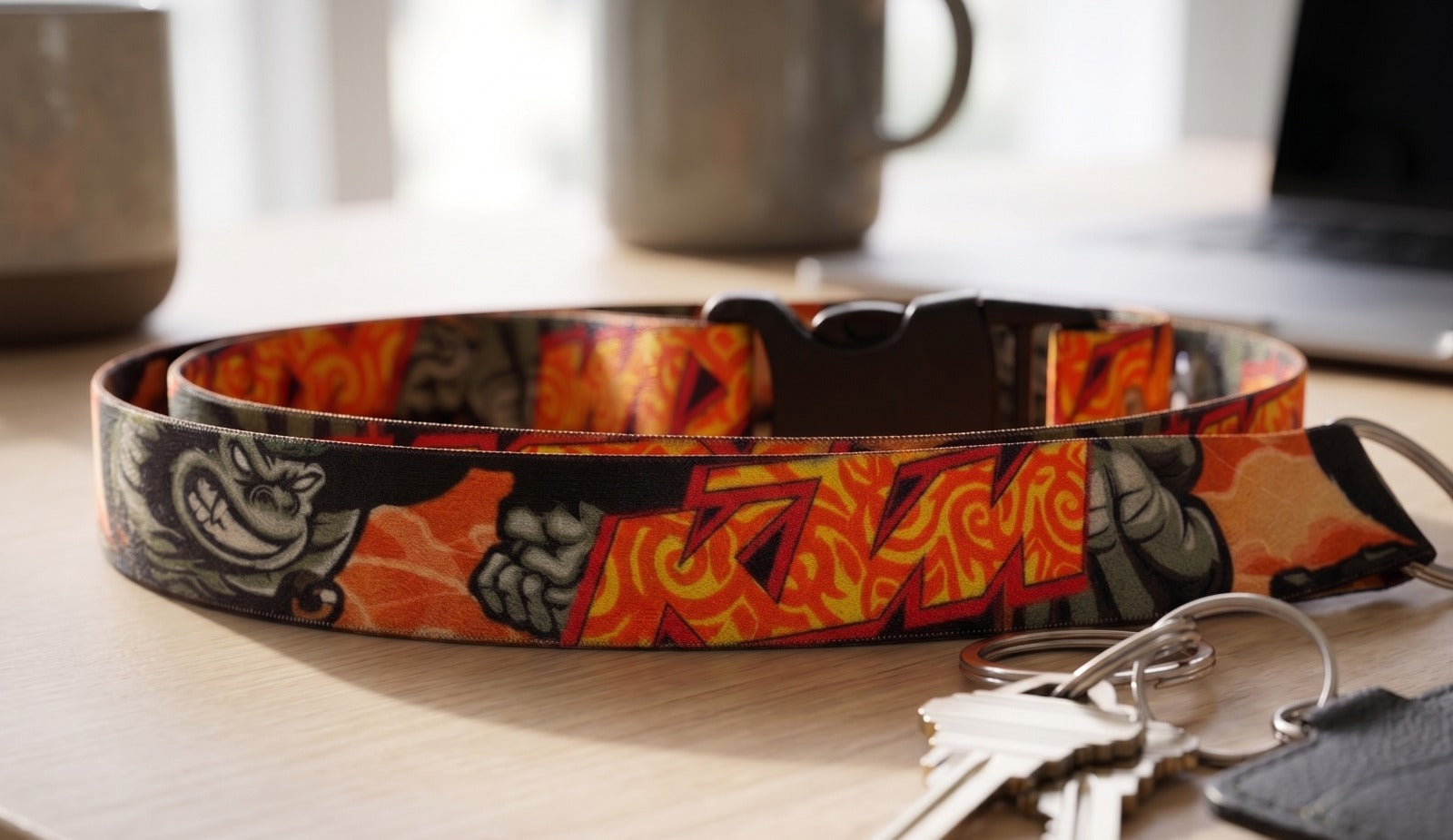 Lanyard Streetwear "Mad Gorilla" – Edición Limitada