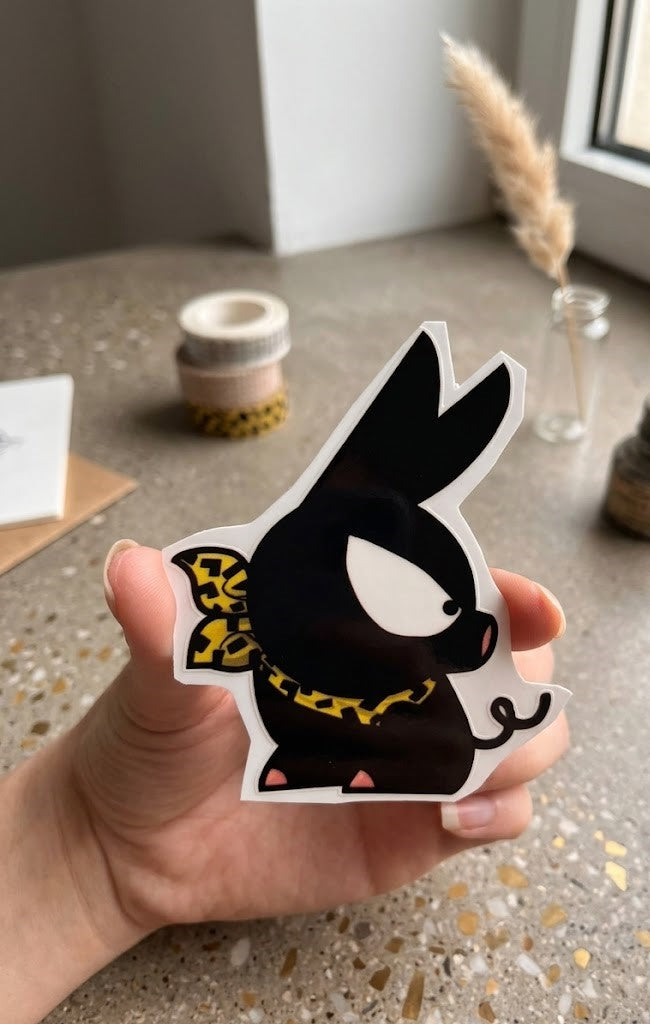 Sticker DTF UV "Street Piglet" – Street Edition