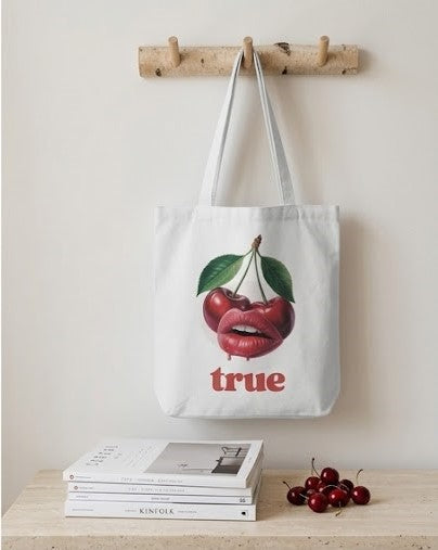 Tote Bag "True Cherry Lips"