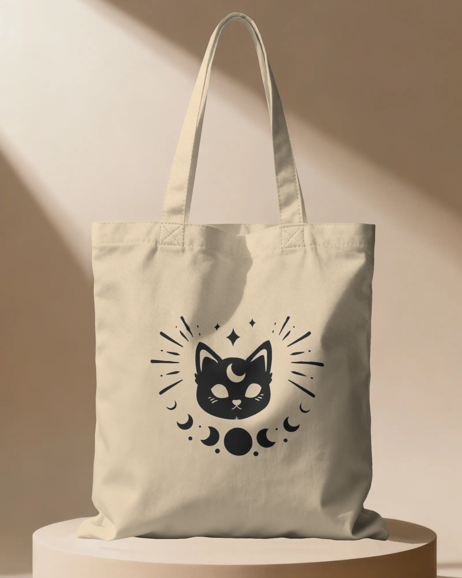 Tote Bag "Mystic Luna Cat"