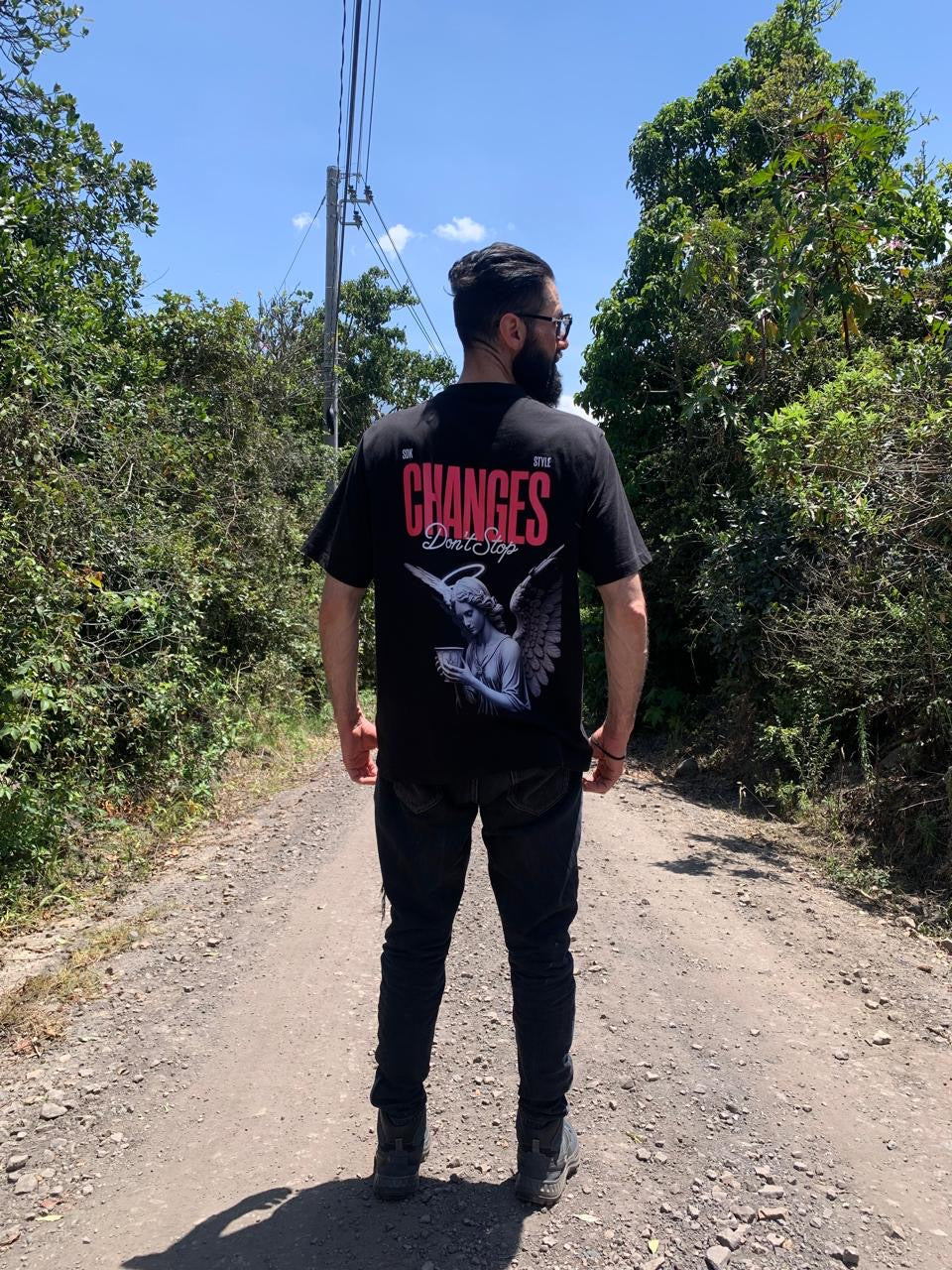 Camiseta Oversized "Changes"
