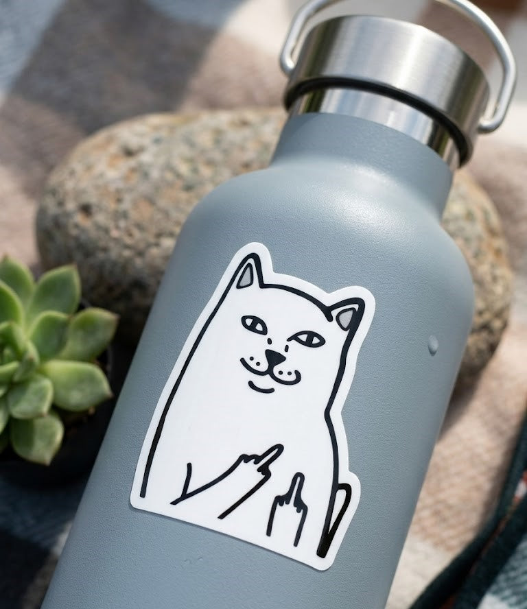 Sticker DTF UV "Sassy Cat" – Street Edition