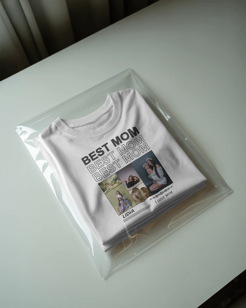 Camiseta Personalizada "Mamá, mi superhéroe" – 100% Algodón Premium (210gr)