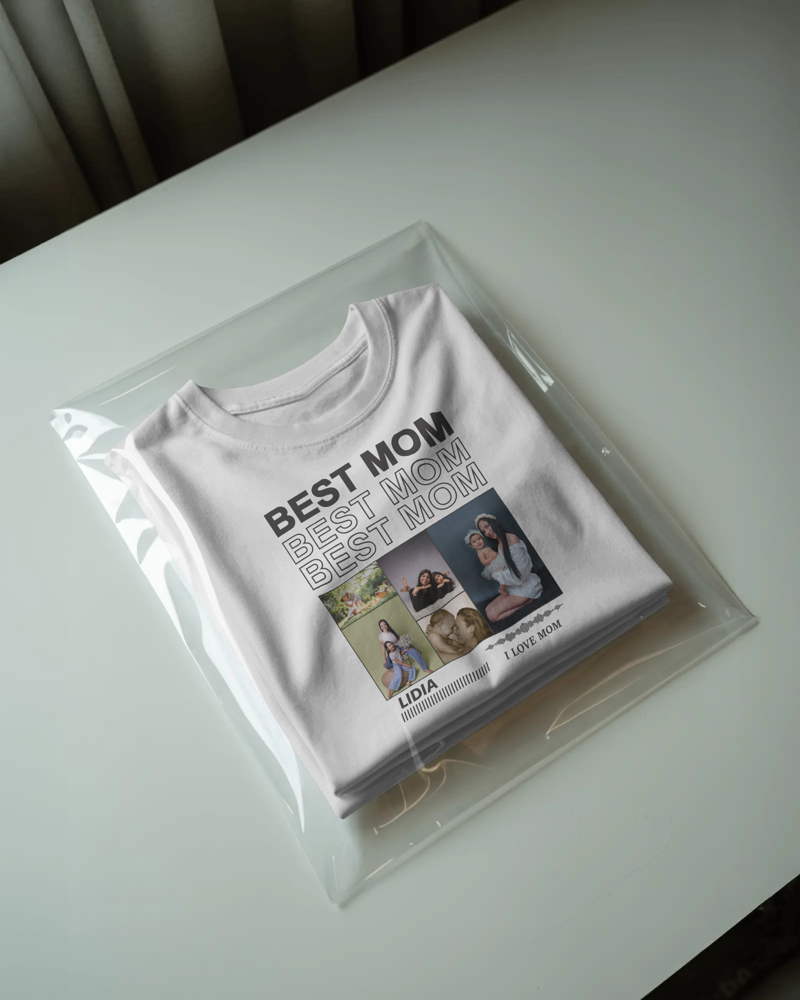 Camiseta Personalizada "Mamá, mi superhéroe" – 100% Algodón Premium (210gr)